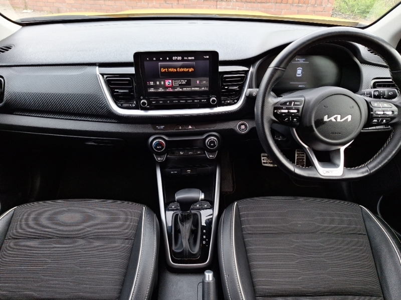 Kia Stonic 1.0T Gdi 48V 98 Gt-line S Dct SE24HGJ Yellow #3