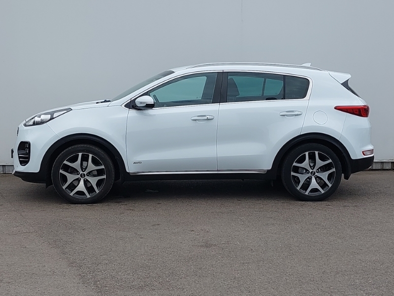 Kia Sportage 2.0 Crdi Gt-line Awd BV17ZXA White #4