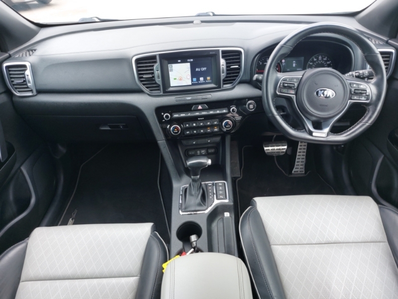 Kia Sportage 2.0 Crdi Gt-line Awd BV17ZXA White #3