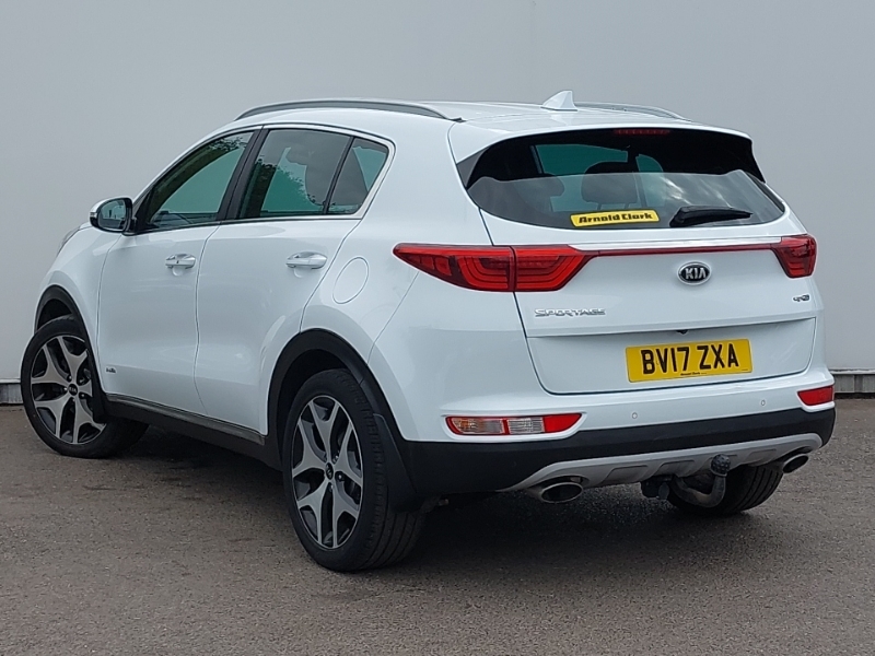 Kia Sportage 2.0 Crdi Gt-line Awd BV17ZXA White #2