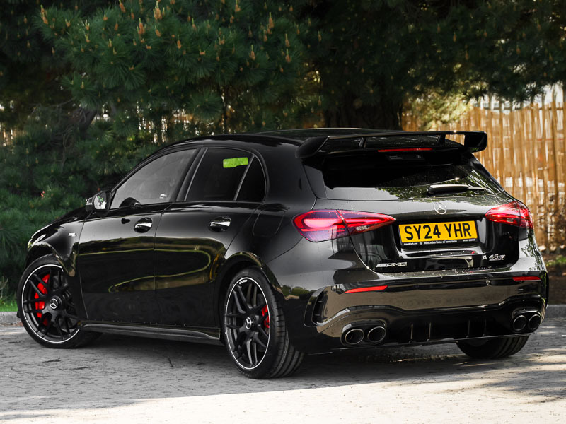 Mercedes-Benz A Class A45 S 4Matic Plus SY24YHR Black #2