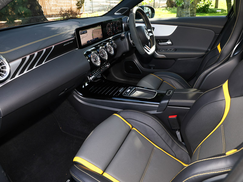 Mercedes-Benz A Class A45 S 4Matic Plus SY24YHR Black #5