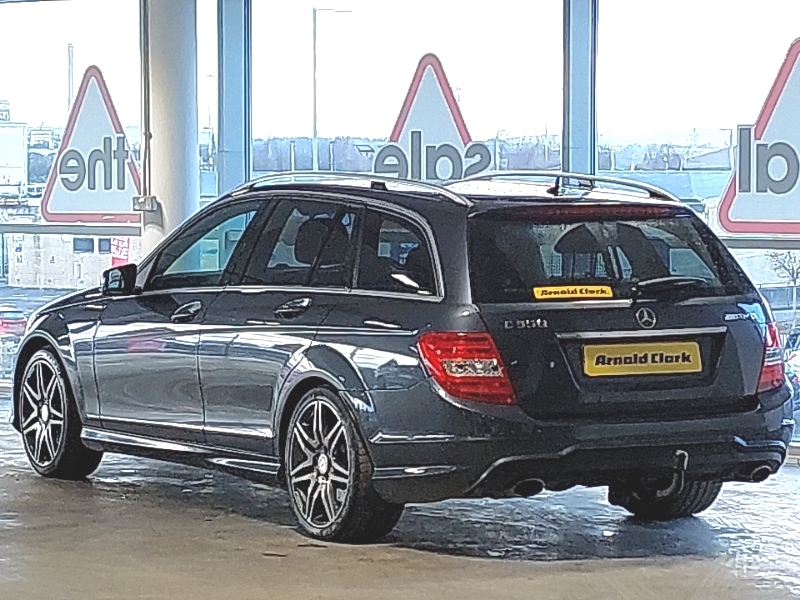 Mercedes-Benz C Class C350 Cdi Blueefficiency Amg Sport Plus KT13KKY Grey #2