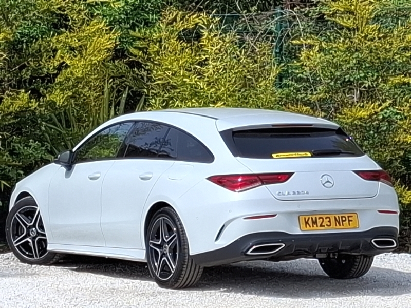 Mercedes-Benz CLA Class Cla 220D Amg Line Executive Tip KM23NPF White #2