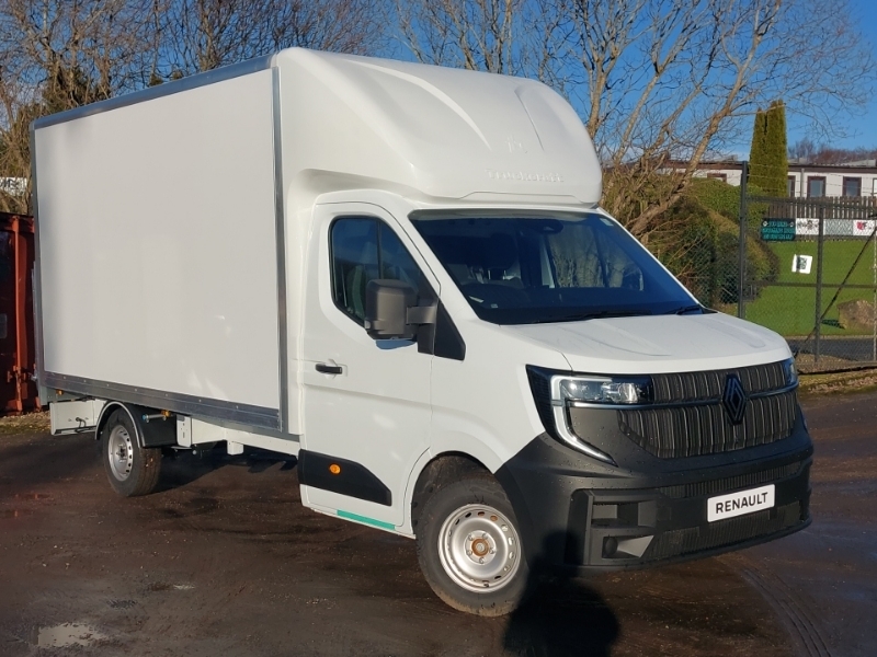 Renault Master Ll35dci 150 Advance Lrf Luton Box Van Tail Lift White