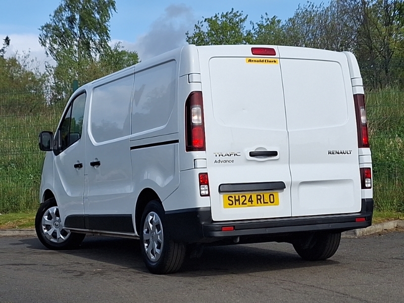 Renault Trafic Sl30 Blue Dci 130 Advance Van SH24RLO White #2