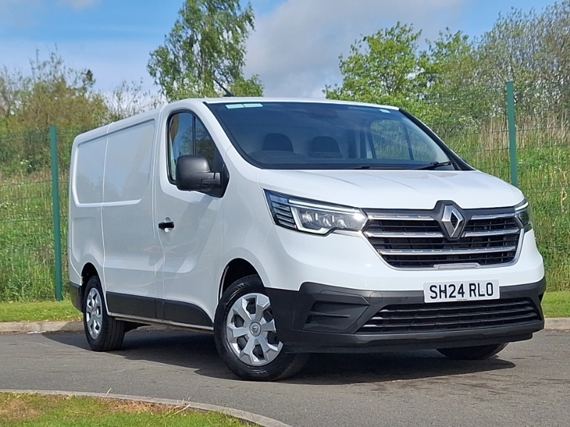 Renault Trafic Sl30 Blue Dci 130 Advance Van White