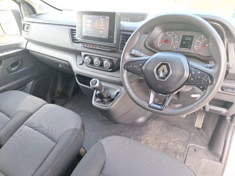 Renault Trafic Sl30 Blue Dci 130 Advance Van SH24RLO White #3