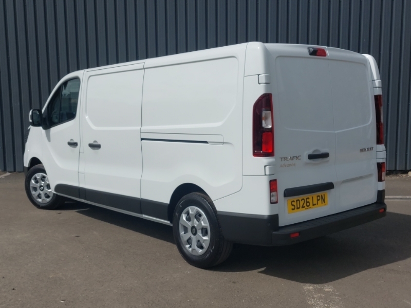 Renault Trafic Ll30 Blue Dci 150 Advance Safety Van Eag9 SD26LPN White #2