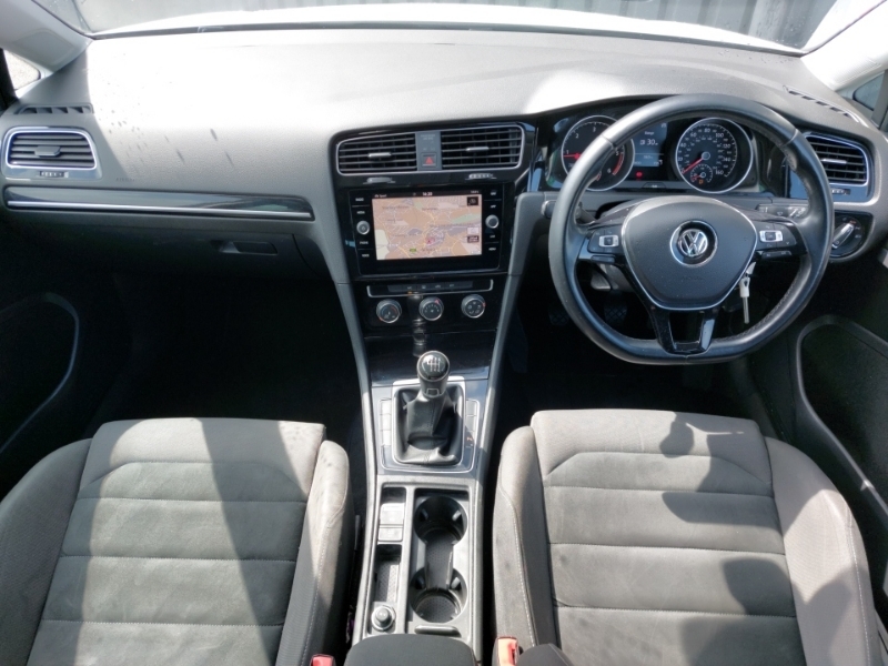 Volkswagen Golf 2.0 Tdi Gt MK18ZCN White #3