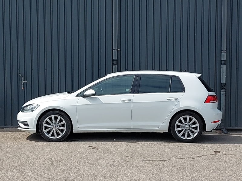 Volkswagen Golf 2.0 Tdi Gt MK18ZCN White #4