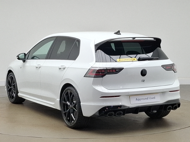 Volkswagen Golf 2.0 Tsi 333 R Black Edition 4Motion Dsg SA26UGV White #2