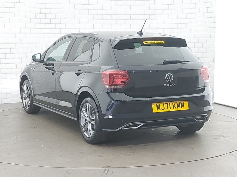 Volkswagen Polo 1.0 Tsi 110 R-line Dsg MJ71KMM Black #2