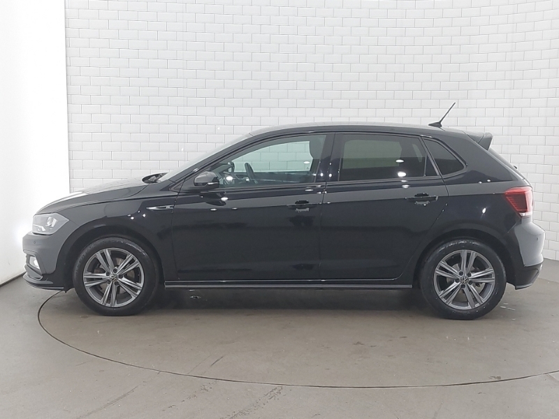 Volkswagen Polo 1.0 Tsi 110 R-line Dsg MJ71KMM Black #4