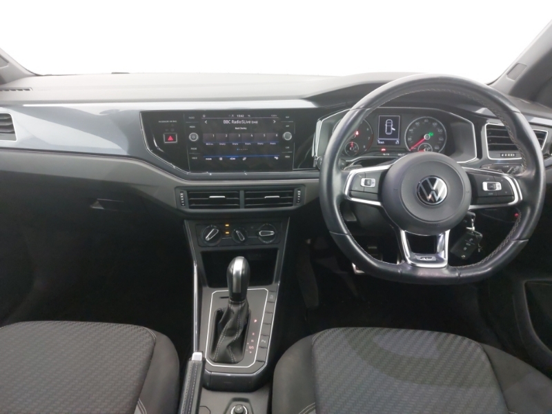 Volkswagen Polo 1.0 Tsi 110 R-line Dsg MJ71KMM Black #3