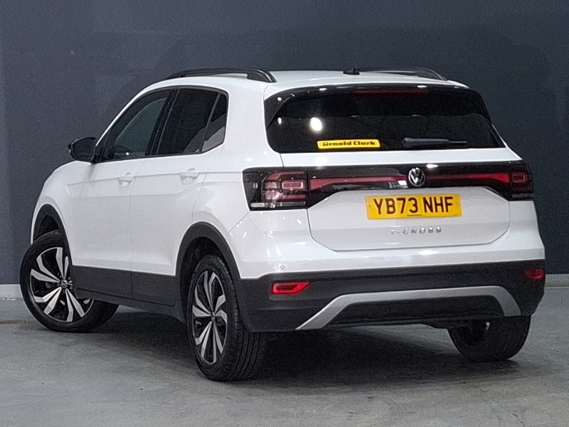 Volkswagen T-Cross 1.0 Tsi 110 Black Edition Dsg YB73NHF White #2