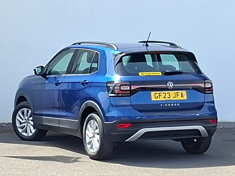 Volkswagen T-Cross 1.0 Tsi 110 Se Edition Dsg GF23JFA Blue #2