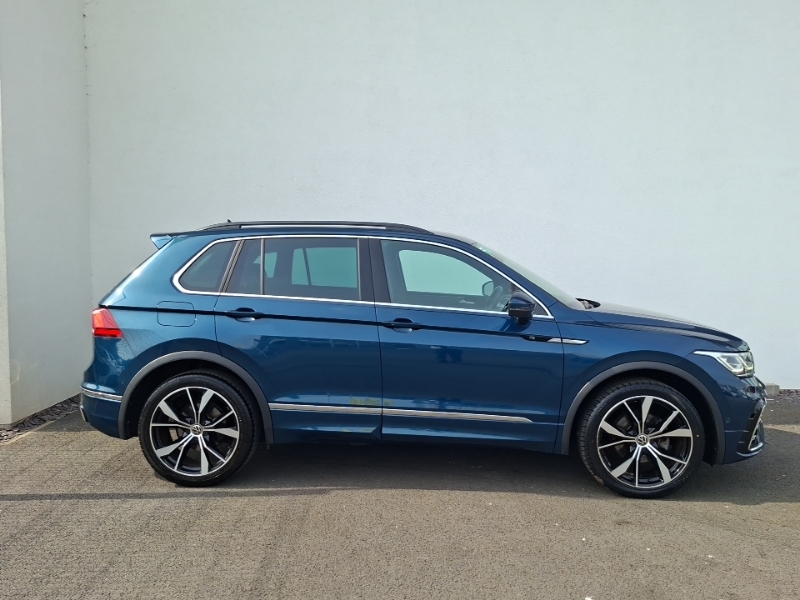 Volkswagen Tiguan 1.5 Tsi 150 R-line Dsg CF22TZR Blue #4