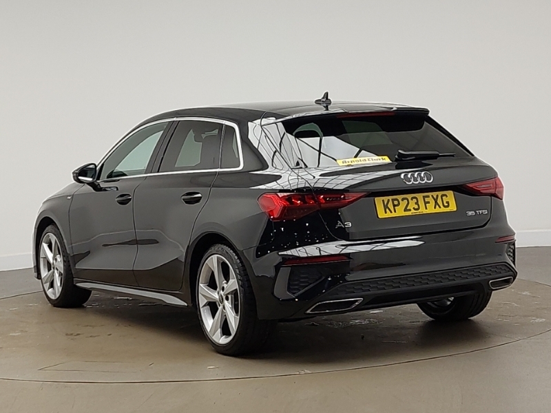 Audi A3 35 Tfsi S Line S Tronic KP23FXG Black #2
