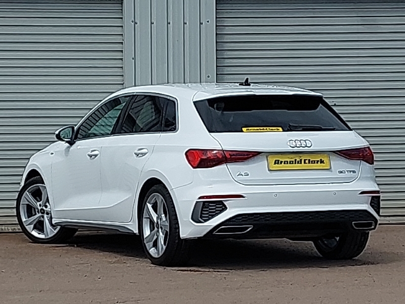 Audi A3 30 Tfsi S Line ST24VUV White #2
