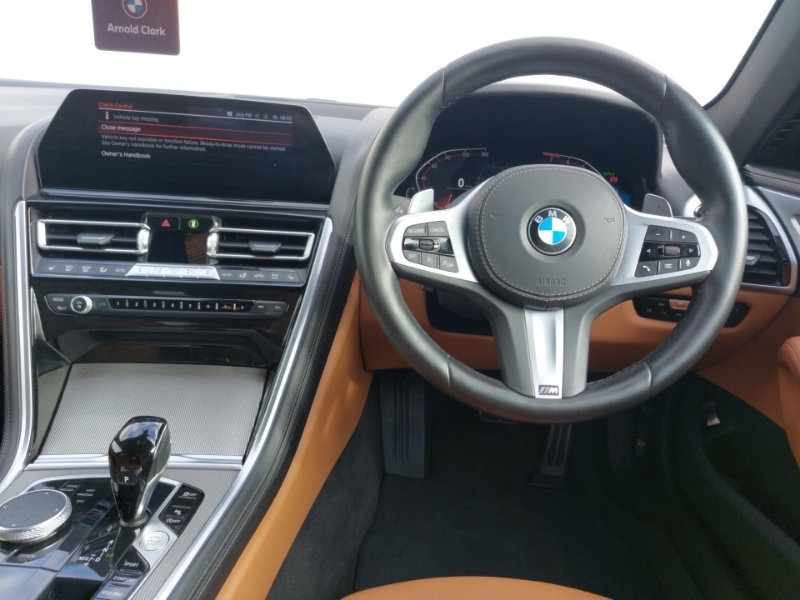 BMW 8 Series 840I Sdrive Black #5