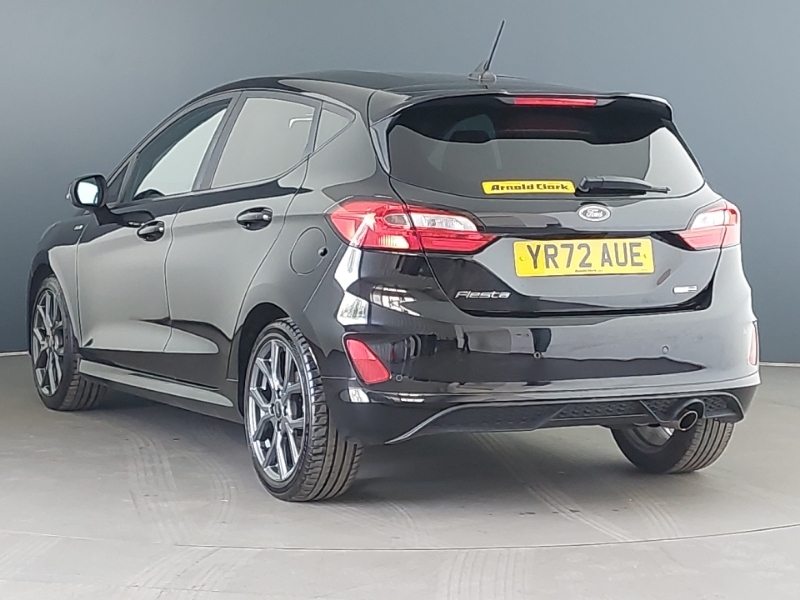 Ford Fiesta 1.0 Ecoboost Hybrid Mhev 155 St-line Edition YR72AUE Black #2
