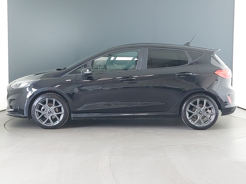 Ford Fiesta 1.0 Ecoboost Hybrid Mhev 155 St-line Edition YR72AUE Black #4