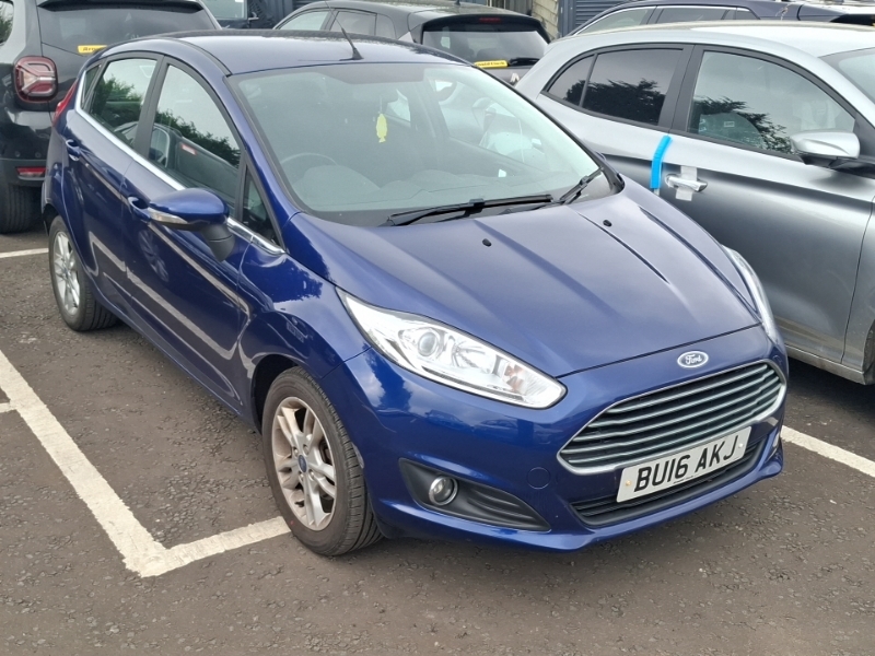 Ford Fiesta 1.0 Ecoboost Zetec Blue