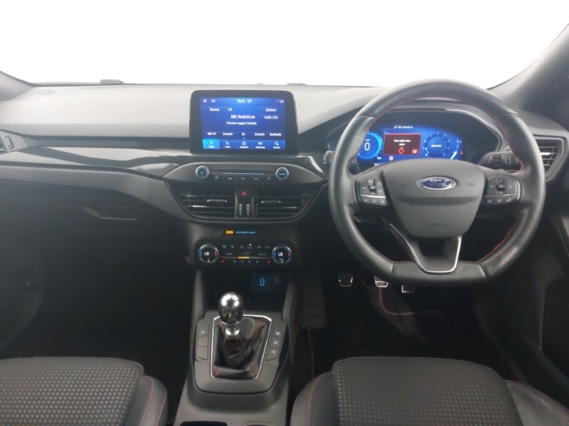 Ford Focus 1.0 Ecoboost Hybrid Mhev 155 St-line X Edition WP70OPN Red #3