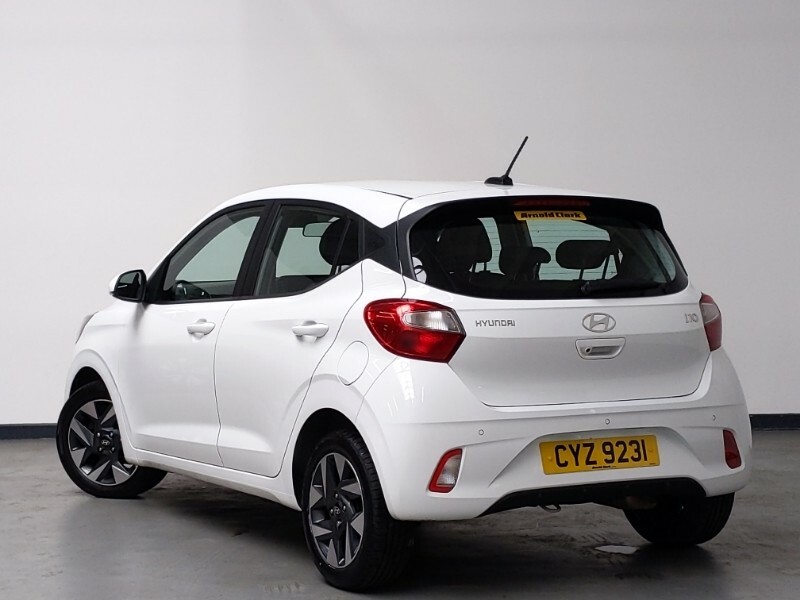 Hyundai I10 1.2 79 Advance Nav CYZ9231 White #2