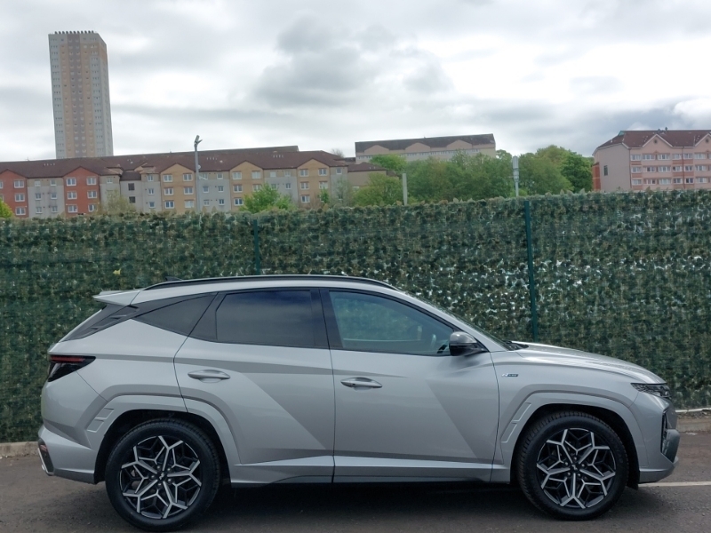 Hyundai Tucson 1.6 Tgdi N Line S 2Wd SG22OAX Silver #4