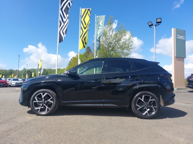 Hyundai Tucson 1.6T Hybrid N Line S EN25AGZ Black #4