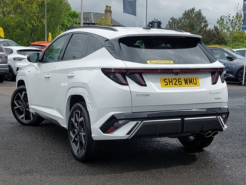 Hyundai Tucson 1.6T 239 Hybrid N Line SH26WMU White #2