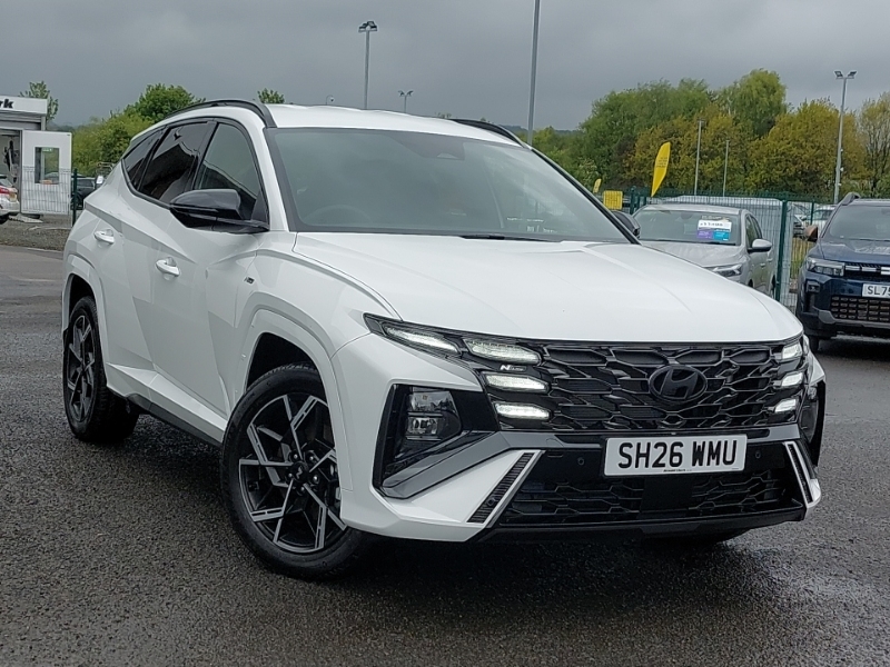 Hyundai Tucson 1.6T 239 Hybrid N Line White