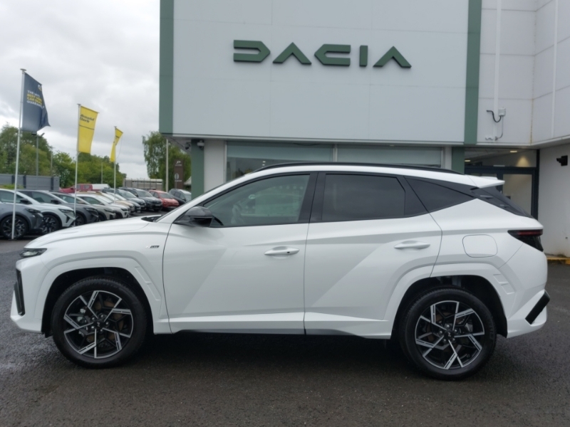 Hyundai Tucson 1.6T 239 Hybrid N Line SH26WMU White #4