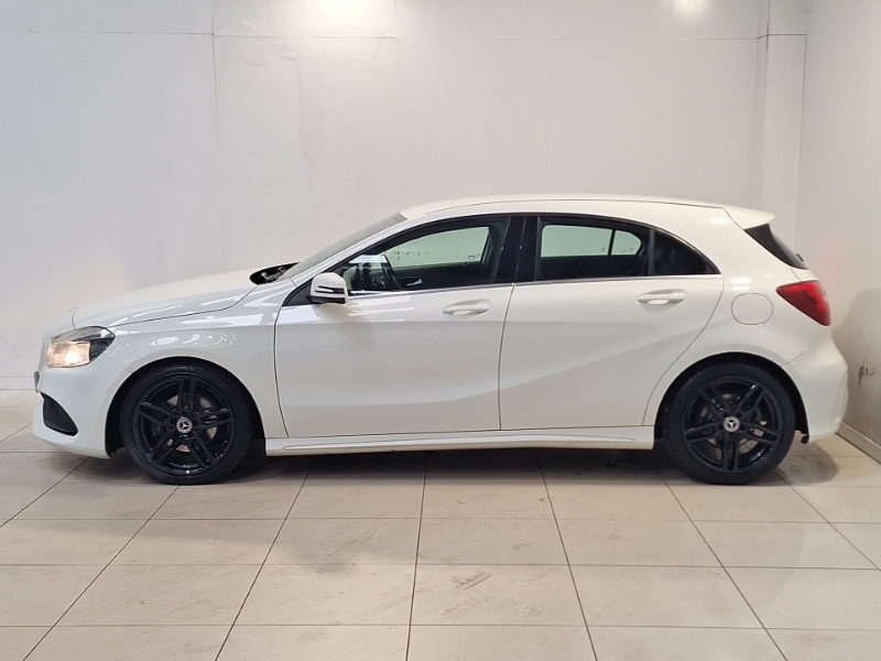 Mercedes-Benz A Class A180d Amg Line LS18XHC White #4