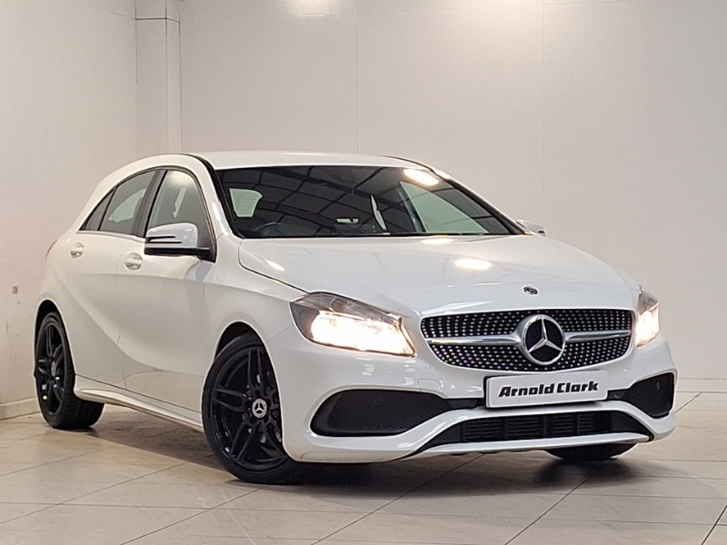 Mercedes-Benz A Class A180d Amg Line White
