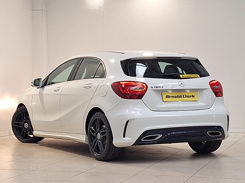 Mercedes-Benz A Class A180d Amg Line LS18XHC White #2