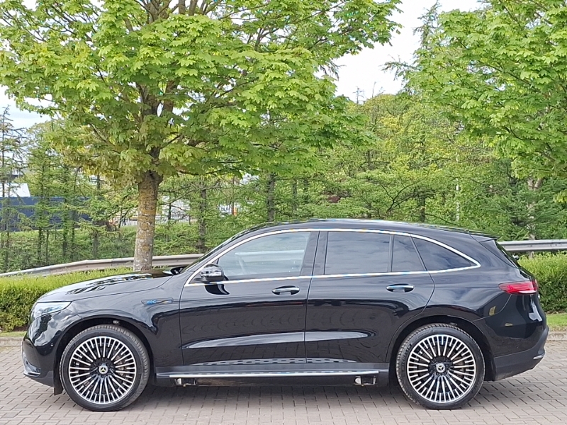 Mercedes-Benz EQC Eqc 400 300Kw Amg Line Premium 80Kwh Black #4