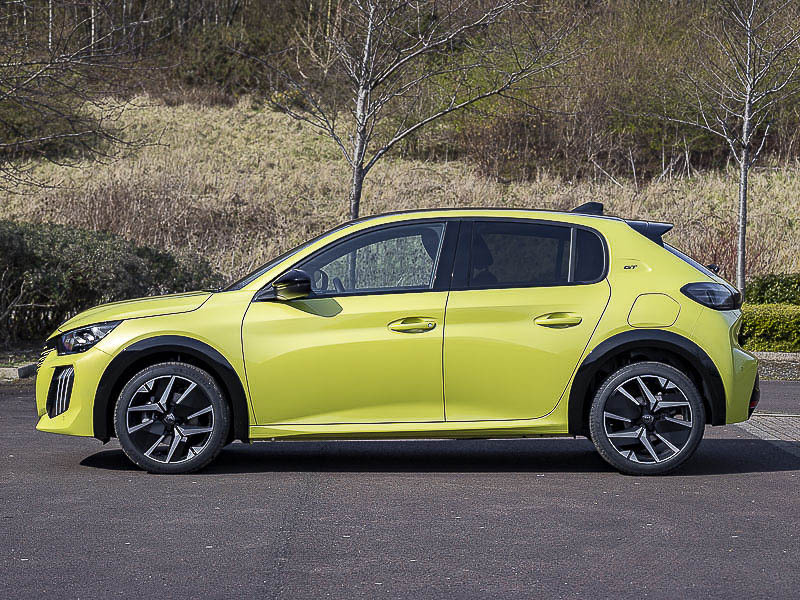 Peugeot 208 1.2 Puretech 100 Gt SA26MVF Yellow #4