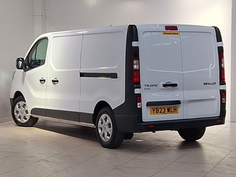 Renault Trafic Ll30 Blue Dci 130 Start Van YB23WLH White #2