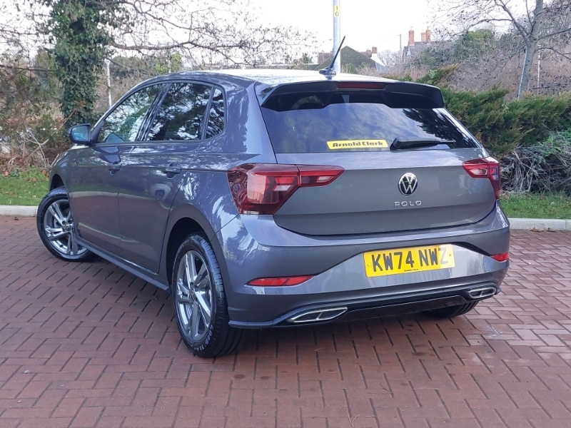 Volkswagen Polo 1.0 Tsi 115 R-line Dsg KW74NWZ Grey #2