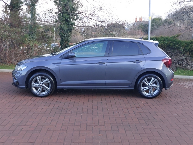Volkswagen Polo 1.0 Tsi 115 R-line Dsg KW74NWZ Grey #4