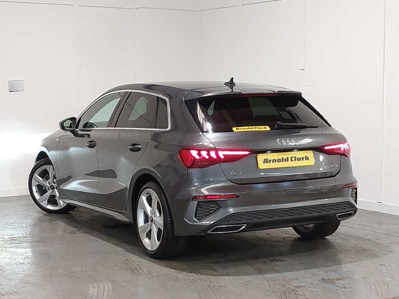 Audi A3 35 Tfsi S Line S Tronic KP23FVM Grey #2