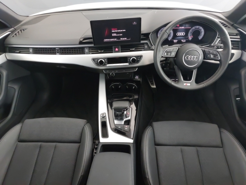 Audi A4 40 Tfsi 204 S Line S Tronic YH24HTA White #3