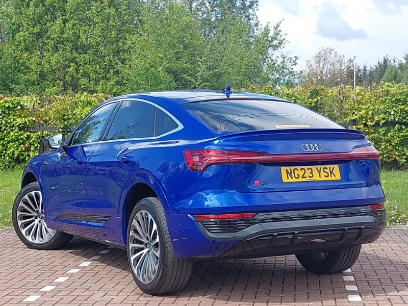 Audi Q8 e tron 300Kw 55 Quattro 114Kwh S Line Blue #2