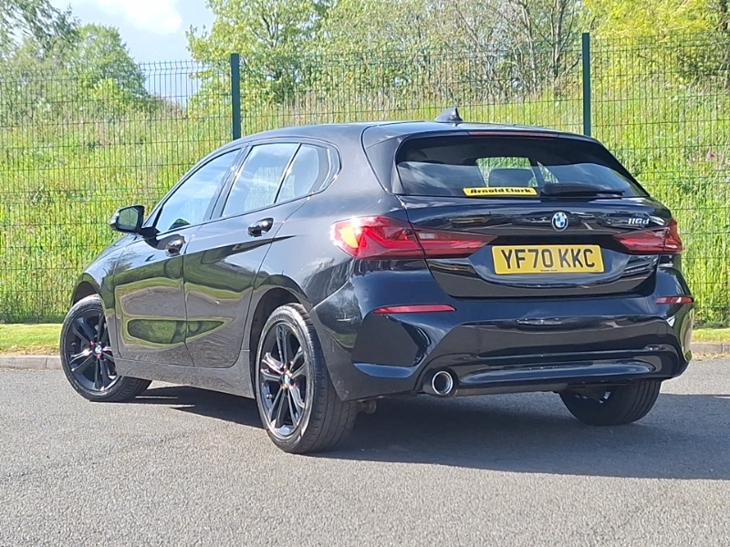 BMW 1 Series 116D Sport YF70KKC Black #2