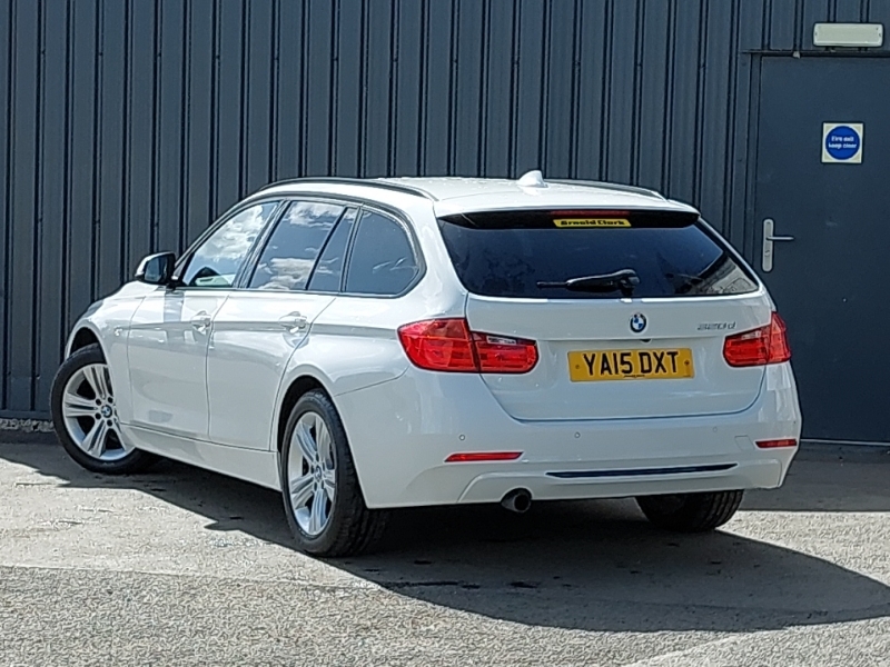 BMW 3 Series 320D Sport Step Business Media YA15DXT White #2