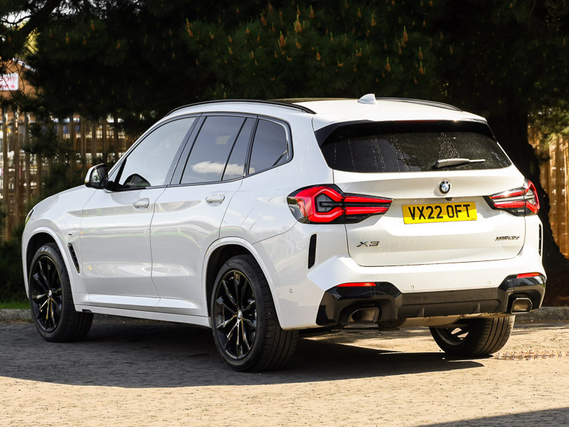 BMW X3 Xdrive20d Mht M Sport Step VX22OFT White #2