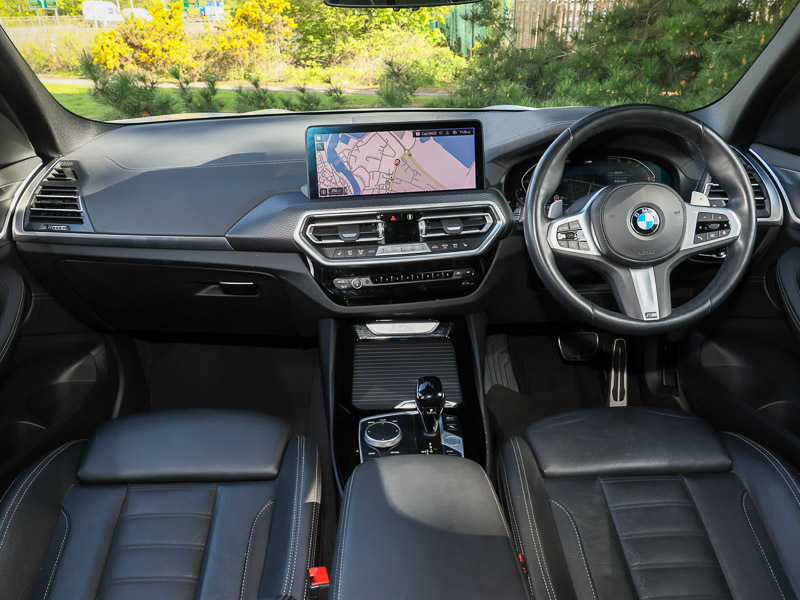 BMW X3 Xdrive20d Mht M Sport Step VX22OFT White #4
